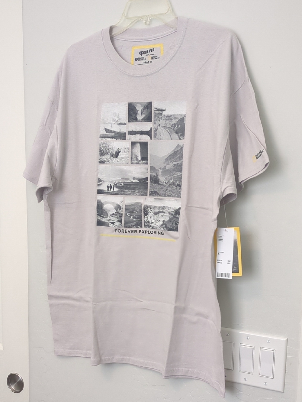 NWT Urban Outfitters X National Parks 'Forever Exploring' Collage Tee